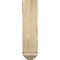 Ekena Millwork Thorton Arts and Crafts Rough Sawn Bracket w/ Offset Brace, Douglas Fir, 6"W x 16"D x 24"H BKT0604X16X24THR03RDF - alternate 3